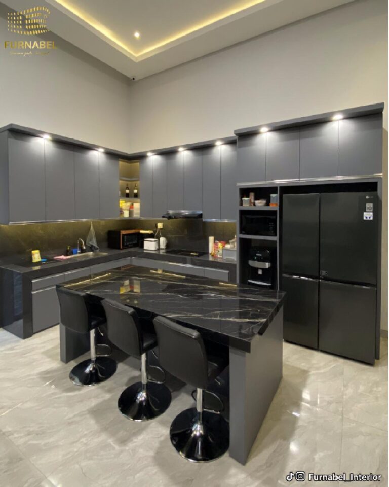 Interior kitchen set